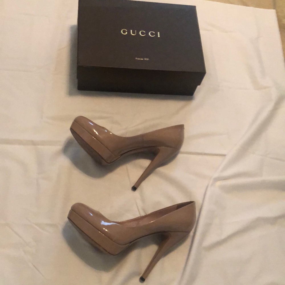 Authentic Gucci Platform Pumps - image 4